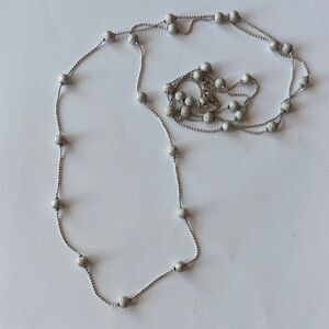 Beautiful Elegant Silver Beaded Necklace/Belly Chain